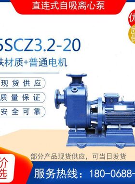 20泵 -排污泵联Z3自吸泵 化工泵2 直.25污水电动铸铁排水SC式城市