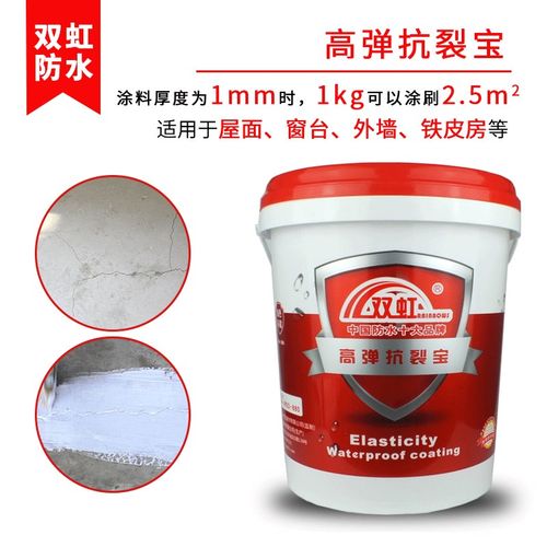 屋顶防水补漏材料地面裂缝修补堵漏平房天面房Q顶楼顶渗水防水涂