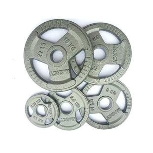 大孔1.25kg公斤杠铃片手抓举重片家用健身小孔20公斤单片处理