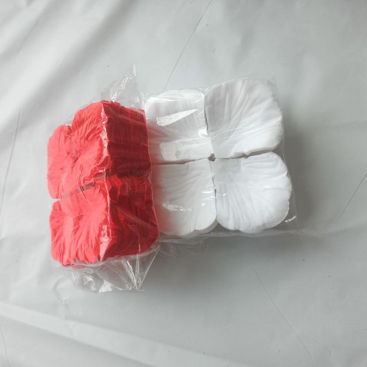 仿真花瓣婚庆玫瑰花瓣无纺布花瓣排列装1000片5*5大