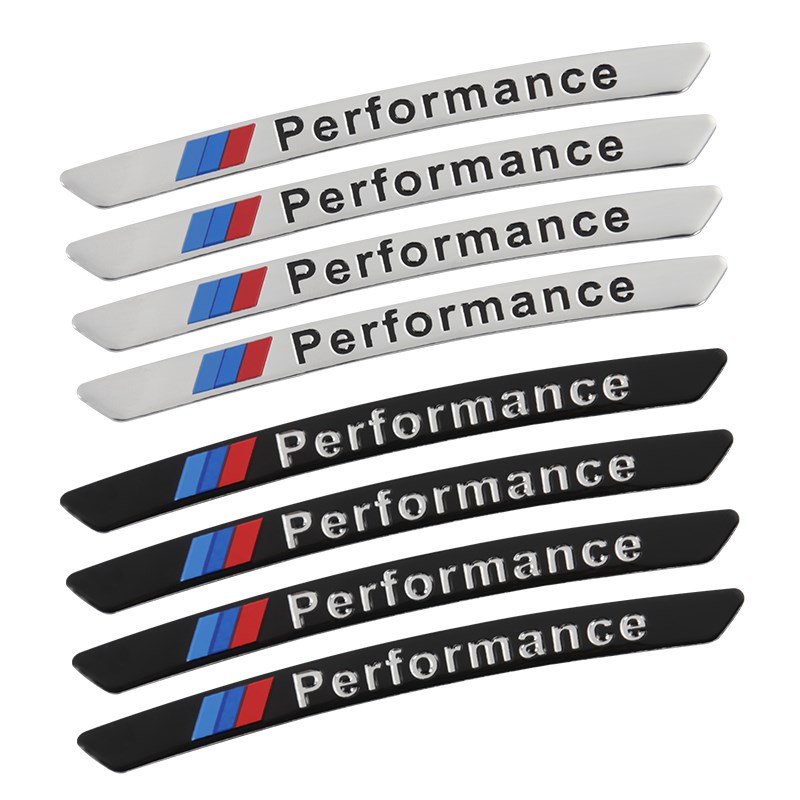 宝马轮毂装饰贴新x1x2x3x4x5x6x7系gt改装用品随意车身M标贴片