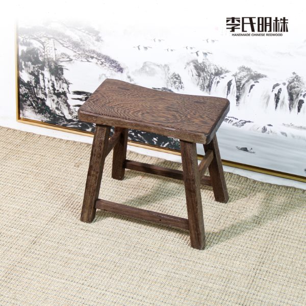 迷你凳实木简约儿童怀旧小板凳家用鸡翅矮凳中式木凳子茶几凳红木