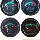 表燃油工程压力表装 载机油柴油发电机组电子水温表机表温机械油