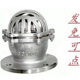 H42W式166D/P水泵40井底N1P不锈钢法兰升降阀阀-0底止回阀/10P30