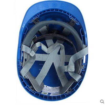 代尔塔安全帽工地透气防砸型旋钮调节增强防护帽