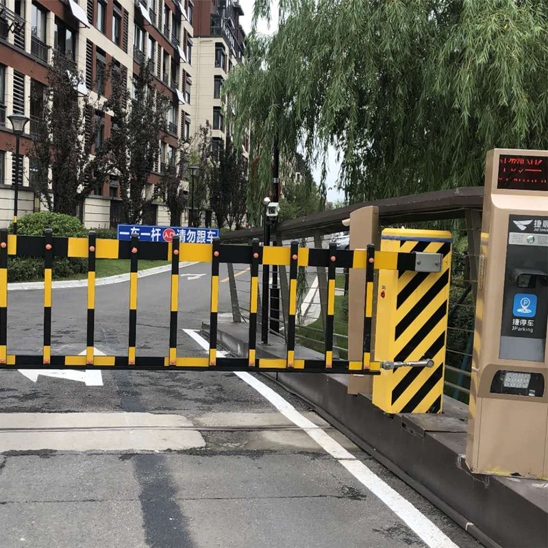 四方升降杆铝合金八角栅栏挡车杆停车场小区门禁拦车栅栏杆杆