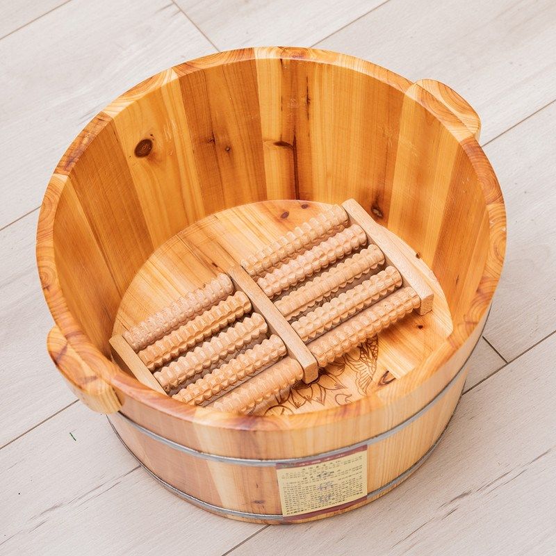 东晨木业香杉木泡脚木桶洗脚盆足浴足疗养生桶家用带盖木盆,家庭/个人清洁工具,足浴盆/足浴桶,淘宝优惠券,粉丝福利购,淘宝优惠卷