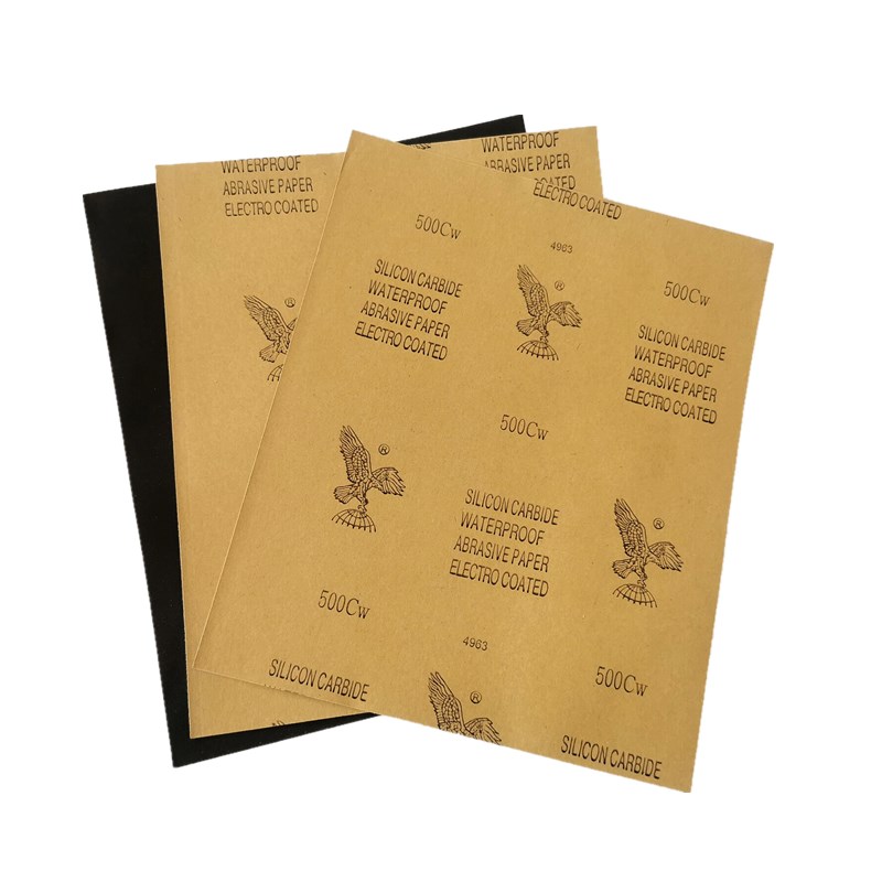 鹰牌砂纸打磨抛光细砂纸汽车墙面水砂纸漆面玉石干磨木工文玩砂皮