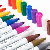 水性颜料陶瓷马笔耐温绘画马杯涂鸦石头记号笔色装