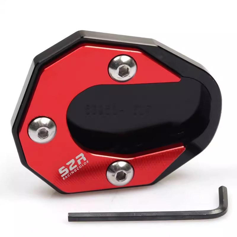 三阳巡弋1GT 改装防滑加大边撑脚撑垫 辅助块电动车