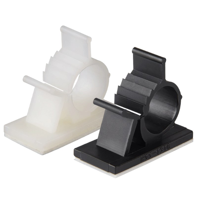 线卡子桌面理线器电线卡扣可调式固定座自粘式网线免钉墙尼龙明线