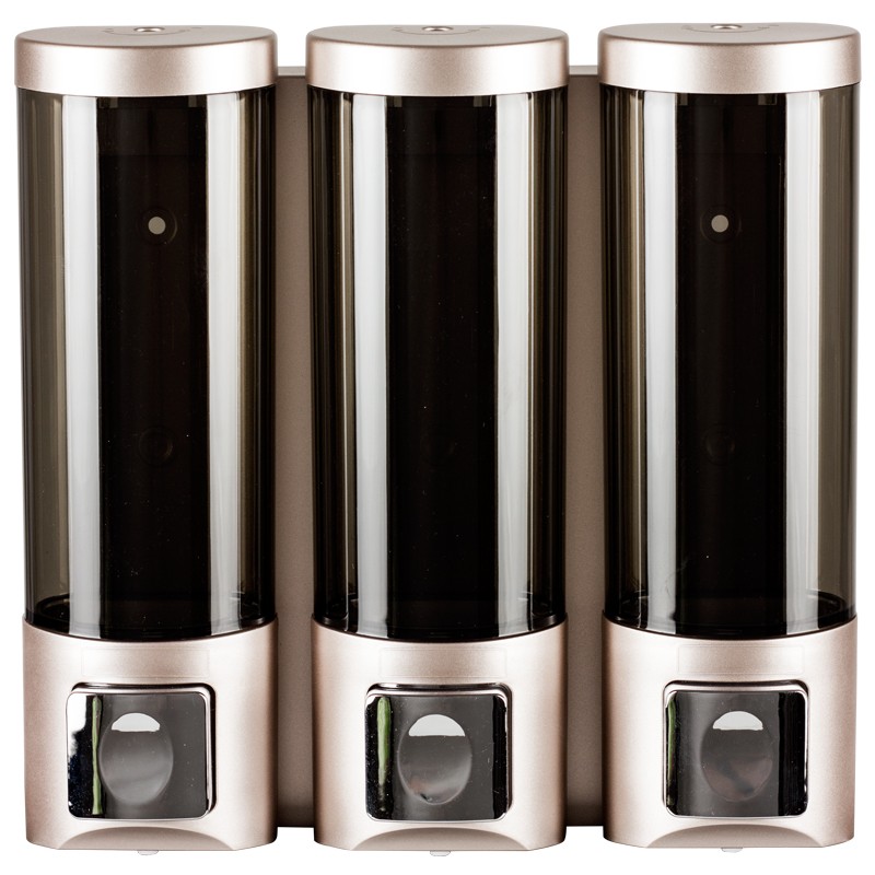 卫生间壁挂式皂液器酒店宾馆浴室免打孔洗发水沐浴露盒子洗手液瓶