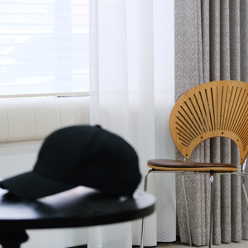 2024新款雪尼尔法式复古窗帘高级感肌理提花加厚高端客厅卧室定制