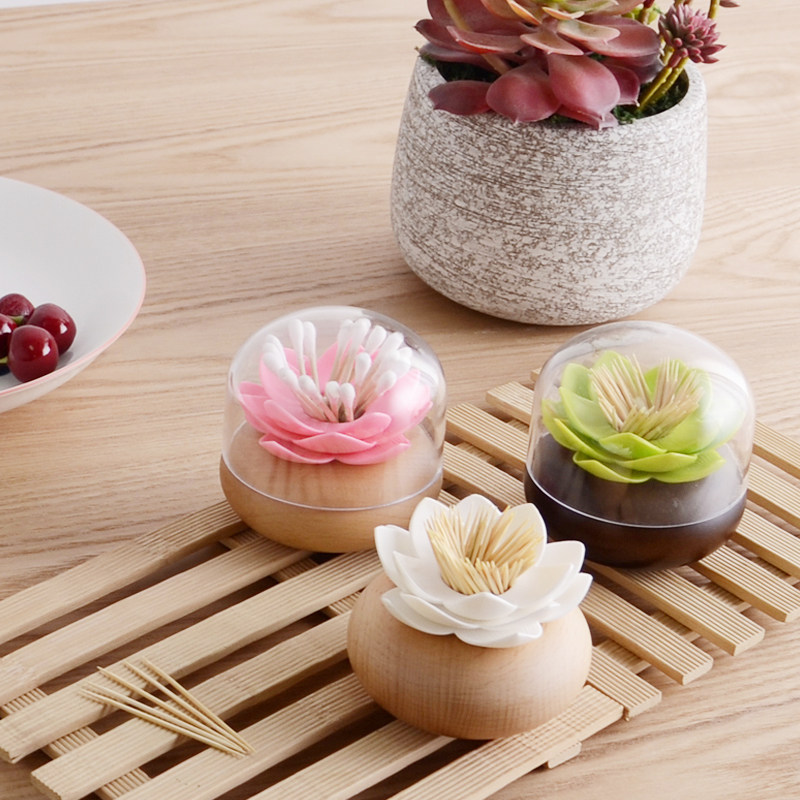 牙签盒实木家用个性创意牙签筒客厅高档木质牙签罐棉签盒,收纳整理,牙签盒,淘宝优惠券,粉丝福利购,淘宝优惠卷