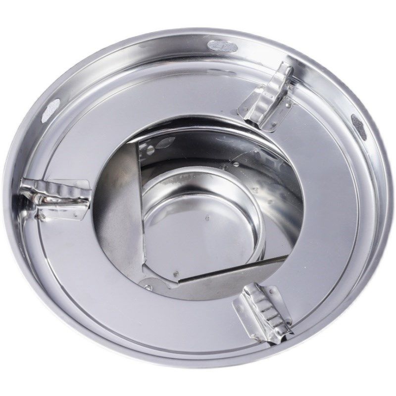 防风大号酒精炉火锅炉底座小火锅宿舍酒精锅饭店酒店家用干锅炉子