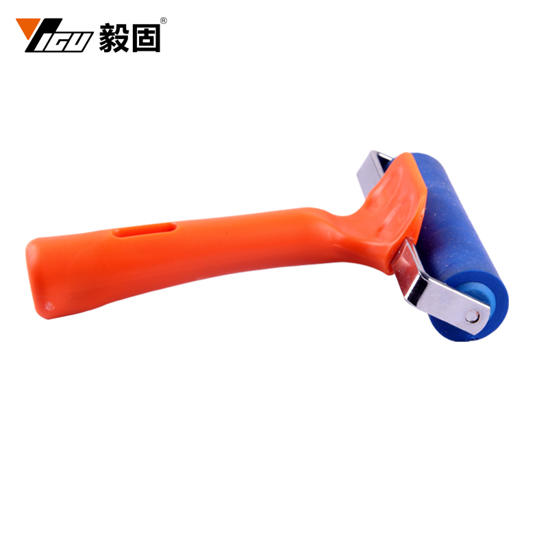 橡胶滚轮防滑胶带警示楼梯安装专用弹性压辊橡胶辊墙纸压辊5厘米