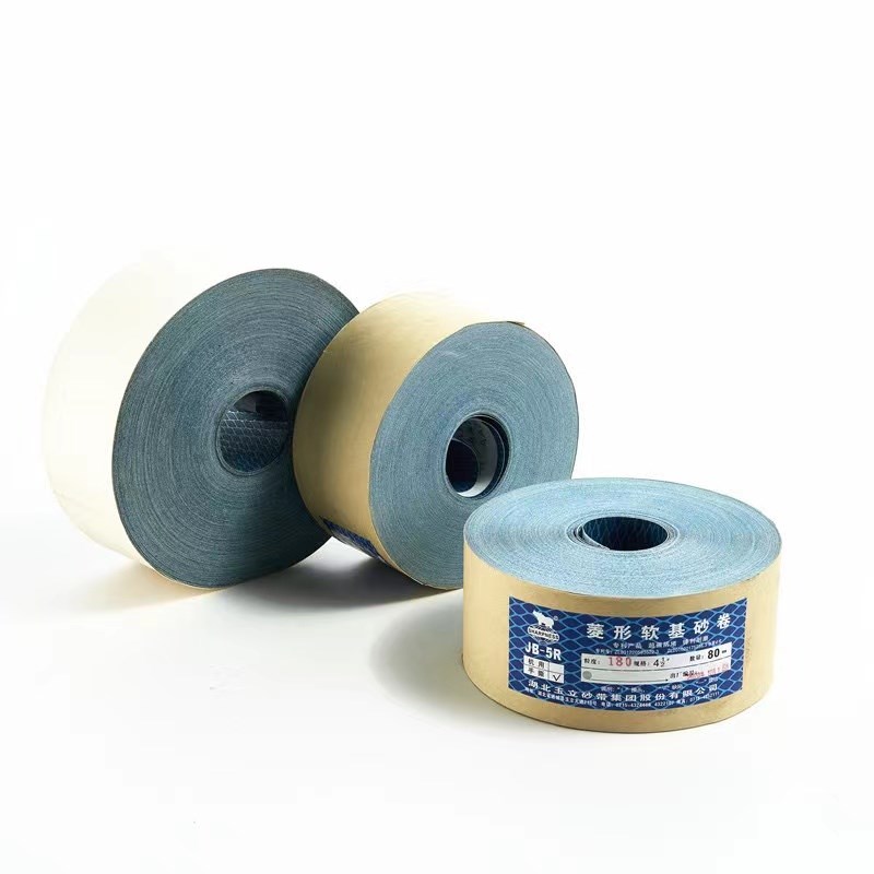 菱形手撕砂布卷软布砂纱布木工家具金属金属抛光打磨60-0软布卷