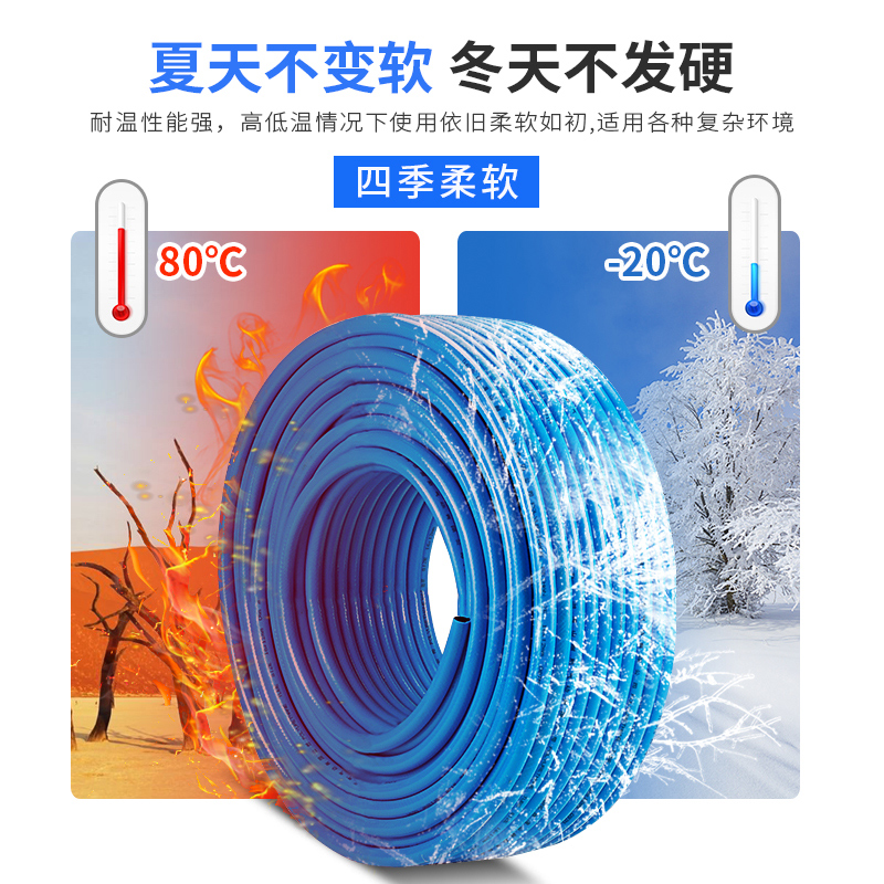 山耐斯高压气压管PU气管mmPC夹纱管耐高温气管软管气动气管