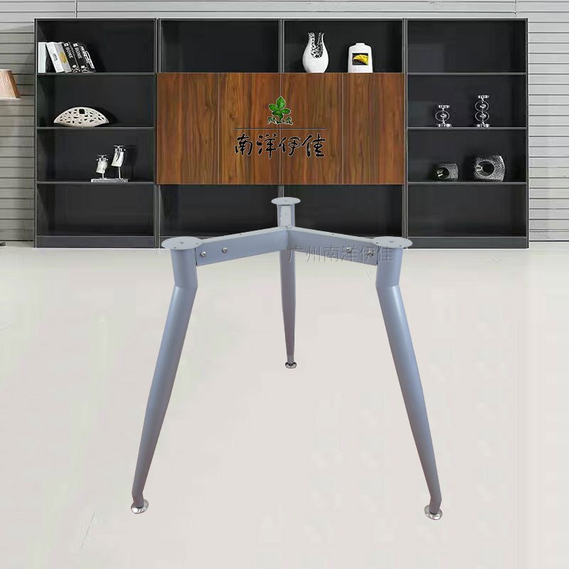 时尚洽谈架圆桌架餐桌架办公桌架餐台桌腿圆台架玻璃桌腿支架