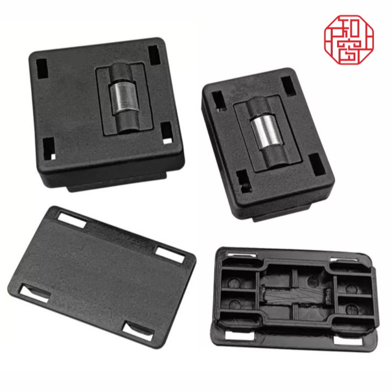 门窗断桥铝14欧标槽23槽提升块防下沉提升滑轮垫卡扣免打螺丝