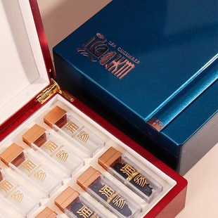 钢琴漆木盒支豪华装海参包装礼品盒刺参独立分装礼盒空盒子定制