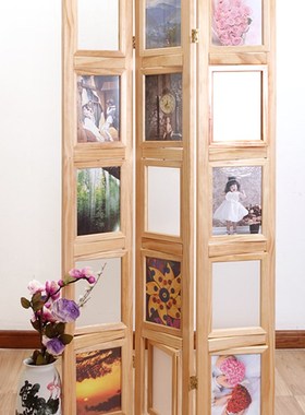 品丰居 旋转规则相框屏风折屏时尚家居面玄关新年来货