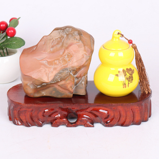 奇石底座实木石头座托架扁长条形薄片石头座根雕木座挖