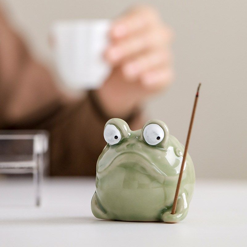 搞怪青蛙炉家用香托迷你线香架檀香动物沉香香座,家居饰品,香托/香盘/香座/香插,淘宝优惠券,粉丝福利购,淘宝优惠卷
