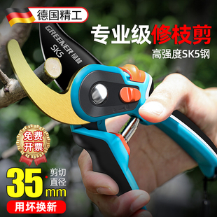 德国剪枝剪刀园林花艺修剪树枝剪刀果树剪刀粗大花剪园艺剪子工具