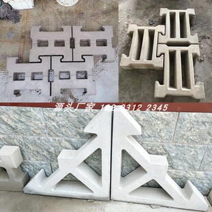 锁护坡砌块模具自锁生态预制块模型连锁空心块水泥砖磨具