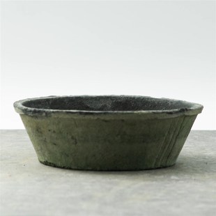 室外水培花盆专用无底孔-水仙碗莲铜钱草粗陶荷花睡莲瓦盆养乌龟