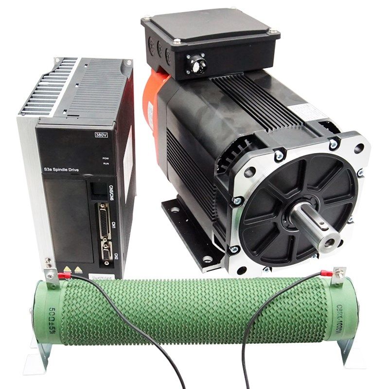 7.5WWW轴伺服电机驱动装车床铣床异步高惯量转