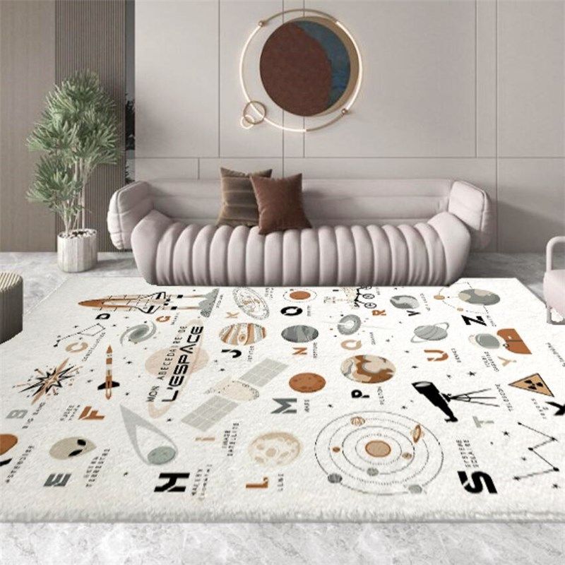 卡通儿童英文字母数字动物爱地毯客厅茶几卧室短毛绒加厚垫子,居家布艺,地毯,淘宝优惠券,粉丝福利购,淘宝优惠卷