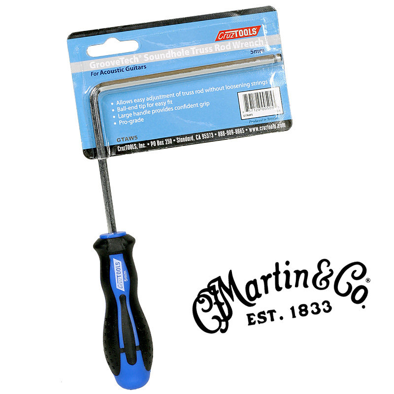 Mtin马丁民谣木吉他专用扳手 六角扳手 5mm防滑把手调琴颈工具