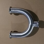 快装 型械度型弯管 型三通卫生级焊接卡盘式