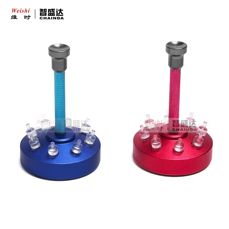 修表工具8胶头手动装针机胶头装针器表针安装笔压针器分秒针针冲