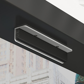 门挡门防推固定器对门限位器单向推拉门阻止摇摆挡板