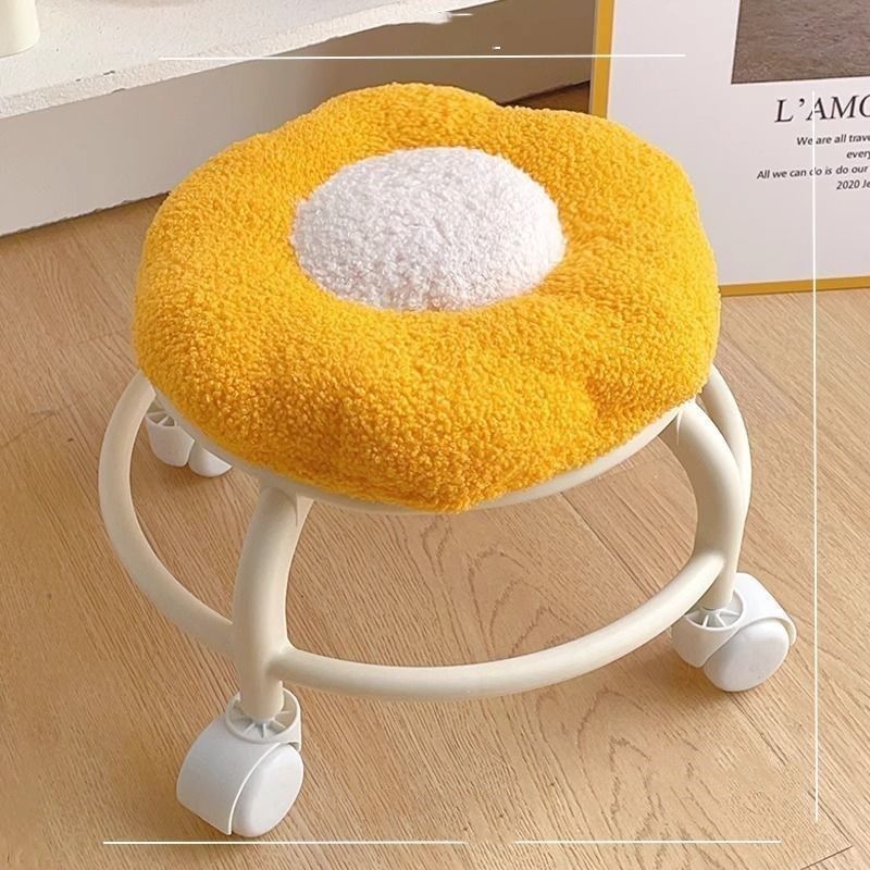 朵万向轮拆快递小家用滑轮矮凳小椅子靠背干活懒人凳,住宅家具,万向轮凳,淘宝优惠券,粉丝福利购,淘宝优惠卷