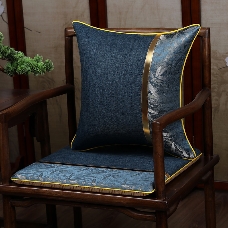 红木沙发坐垫新实木家具圈椅太师椅茶餐椅垫子高端防滑座椅垫