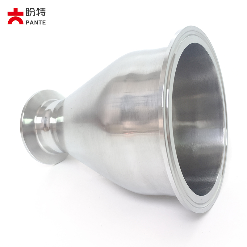 盼特31L不锈钢卫生级快装大小头卡箍变径同心偏心异径管接头新款