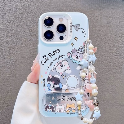 小狗派对挂绳支架壳适用于多型号