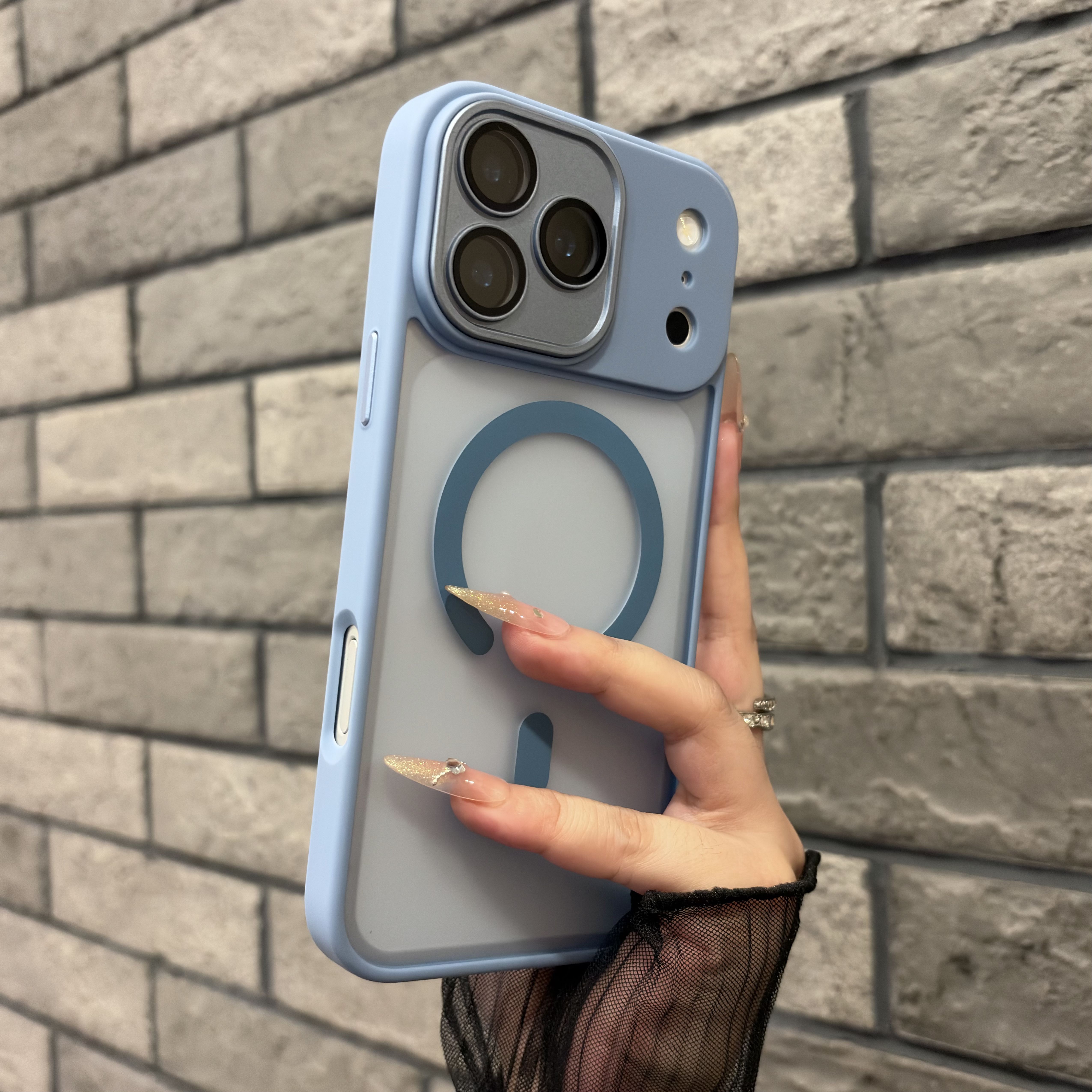 【高透镜头膜】磨砂磁吸适用苹果