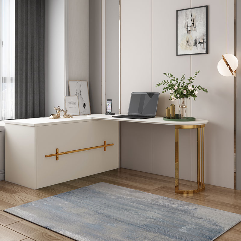 靠墙上折叠一体阳台书桌柜房单z人小户型多功能的可伸缩式隐藏形