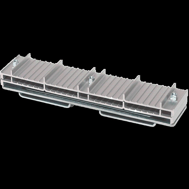 铝合金固线器 线缆理线夹 电w缆网线固定器 机柜排线片 桥架夹线