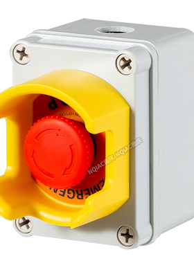 室外防水按钮开关 带防护罩按钮z盒 急停按钮紧急停止控制盒22MM