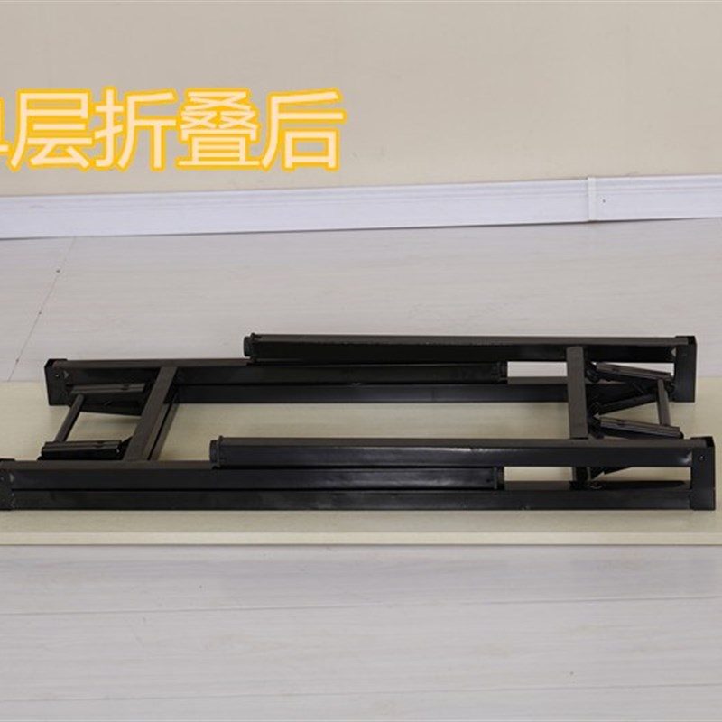 长板厨房家庭长方形桌子早餐店用小户型H折叠桌饭桌轻便简易可移