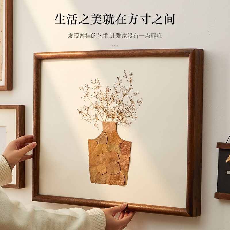 电表箱装饰画遮挡箱免打孔遮x挡电闸箱客厅开关电表盒配电箱挂画