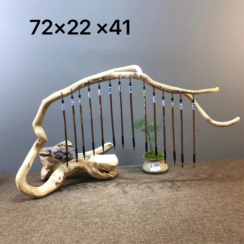 毛笔架笔挂笔架毛笔挂实木毛笔架子挂架书法支架挂笔