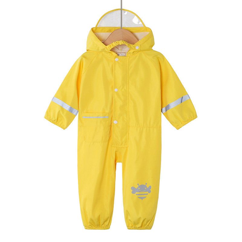 儿童雨衣连体男童女童幼儿园宝宝学生小孩雨披全身雨具防护上学用