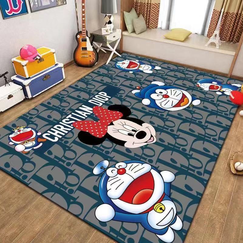 宝宝爬行垫儿童亲子游戏卡通地毯客厅卧室床边毯幼儿玩耍地垫